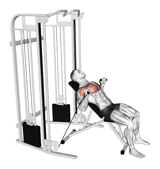 Incline Bench Press (Cable)