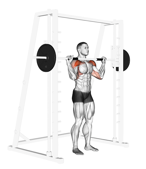 Military Press - Standing (Smith)