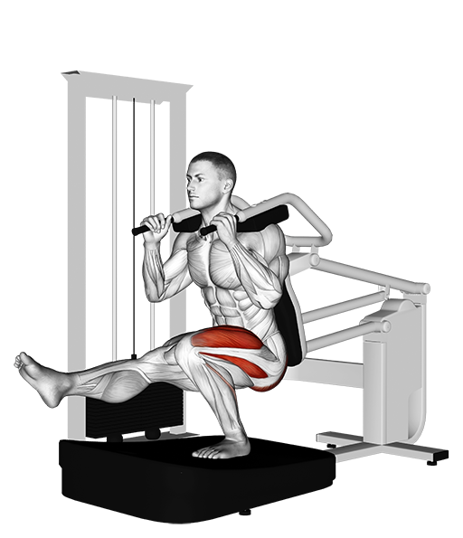 Pistol Squat (Machine)