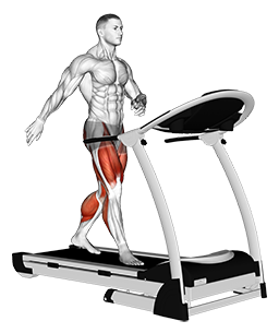 Walking On Treadmill
