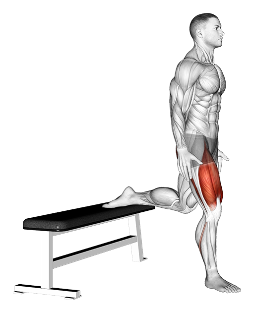 Bulgarian Split Squat (Bodyweight)