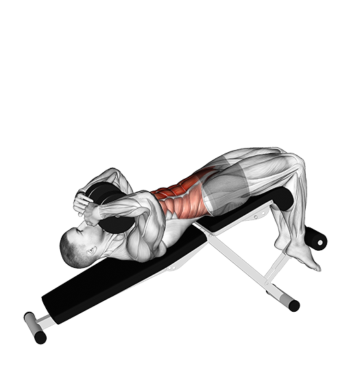 Decline Sit-Up (Dumbbell)