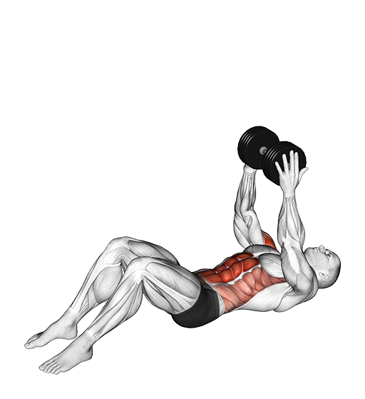 Sit-Up - Overhead (Dumbbell)