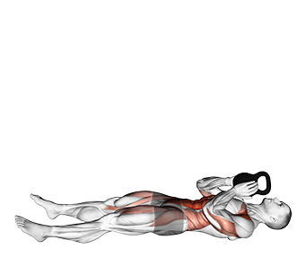 Sit-Up Press (Kettlebell)