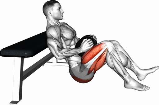 Hip Thrust - Single Leg (Dumbbell)