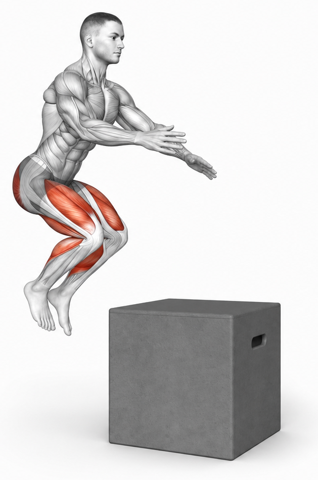 Lateral Box Jump